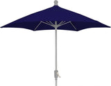 Fiberbuilt Table Umbrellas Navy Blue Fiberbuilt 7.5' Patio Umbrella Patio w/ Push-Up Lift