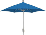 Fiberbuilt Table Umbrellas Pacific Blue Fiberbuilt 7.5' Patio Umbrella Patio w/ Push-Up Lift