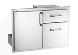 Fire Magic Kitchen Accessories 18" h x 30" w x 20-1/2" d Access Door with Double Drawer