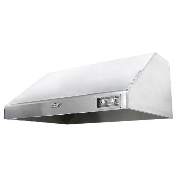 Fire Magic Kitchen Accessories 42" Vent Hood with Fan (1200 CFM) - use with grills up to A/E660