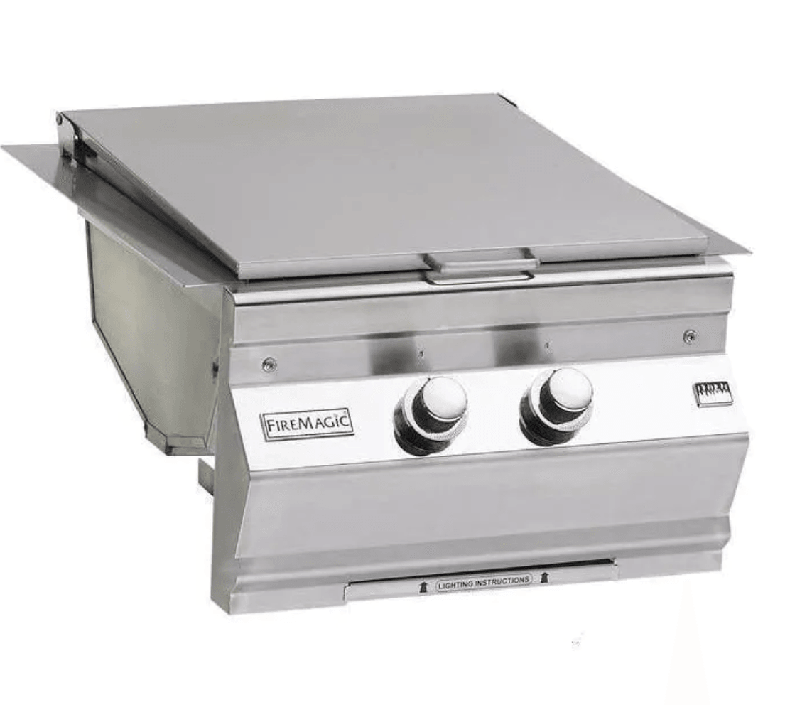 Fire Magic Kitchen Accessories Aurora Style Double Searing Station/Side Burner - Built-In - NG