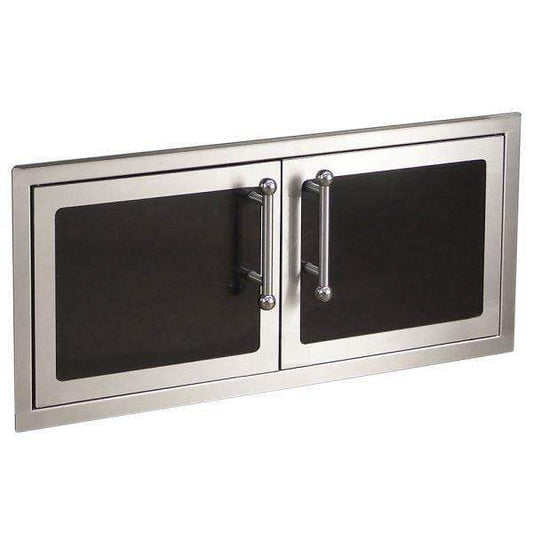 Fire Magic Kitchen Accessories Black Diamond Double Access Doors, 16" h x 39" w