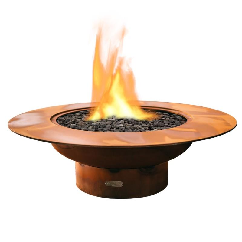 Fire Pit Art Fire Pit Iron Oxide / Match Lit / Natural Gas Fire Pit Art Magnum
