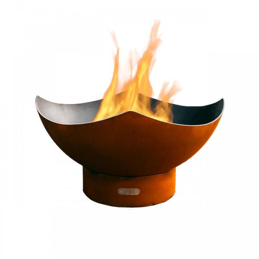 Fire Pit Art Fire Pit Iron Oxide / Match Lit / Natural Gas Fire Pit Art Manta Ray