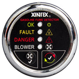 Fireboy-Xintex Fume Detectors Xintex Gasoline Fume Detector & Blower Control w/Plastic Sensor - Chrome Bezel Display [G-1CB-R]