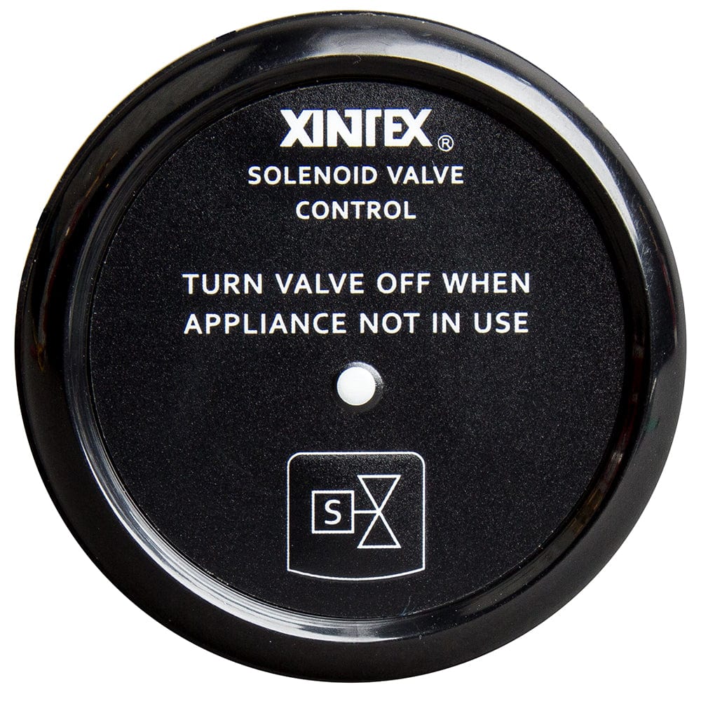 Fireboy-Xintex Fume Detectors Xintex Propane Control & Solenoid Valve w/Black Bezel Display [C-1B-R]