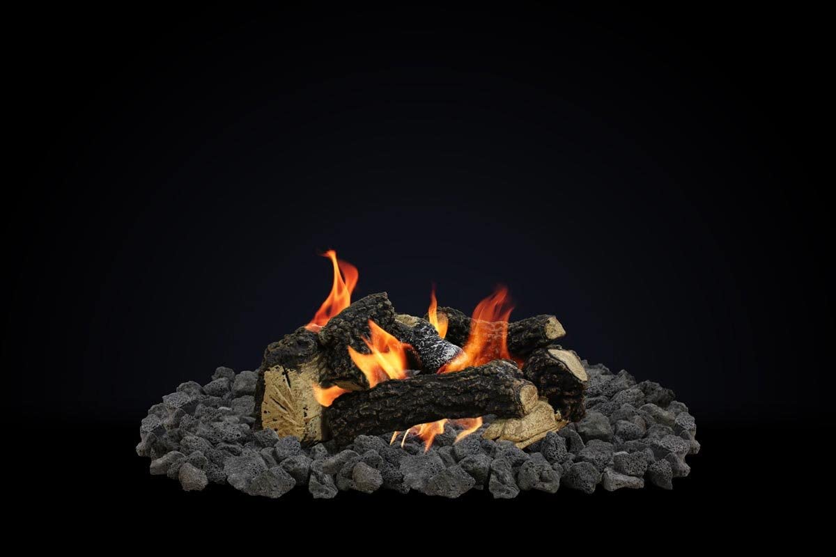 Firegear Fire Logs Firegear - 8 pc. Beach Fire Log Set, for pits smaller than 20"
