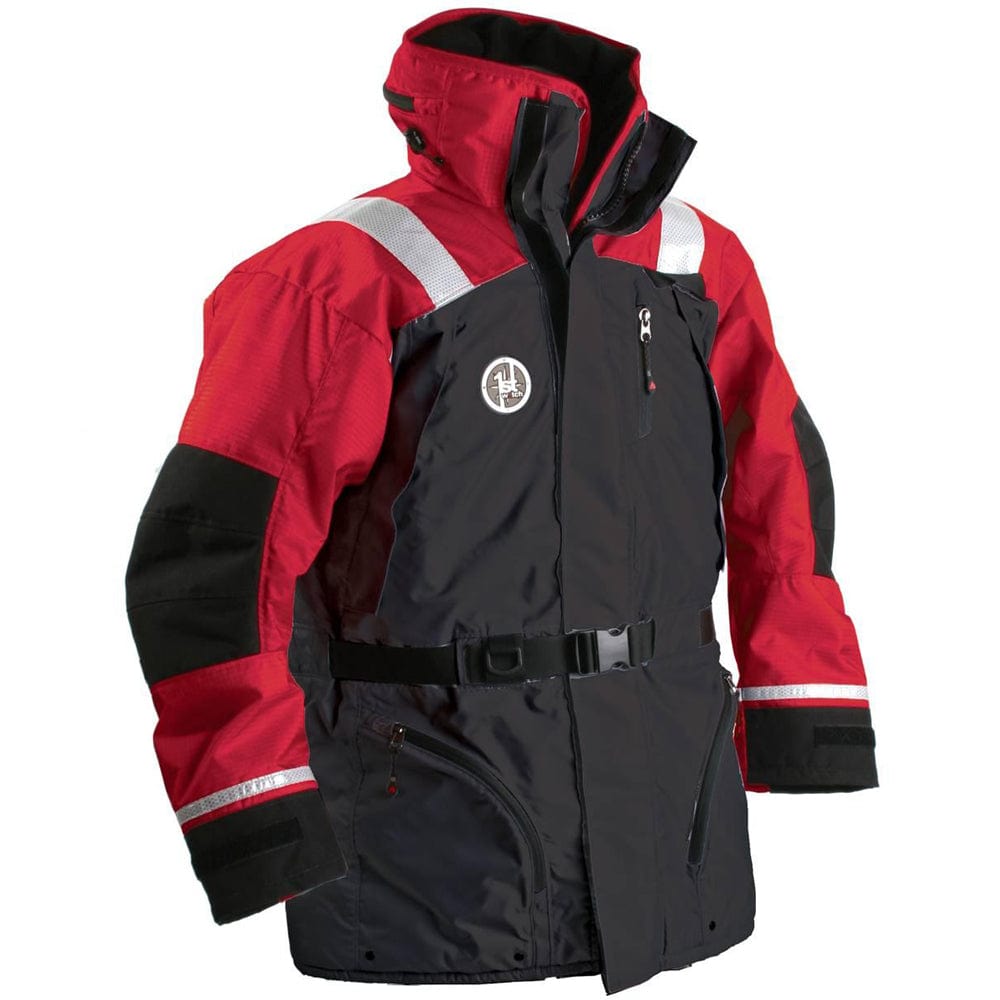 First Watch Flotation Coats/Pants First Watch AC-1100 Flotation Coat - Red/Black - Small [AC-1100-RB-S]