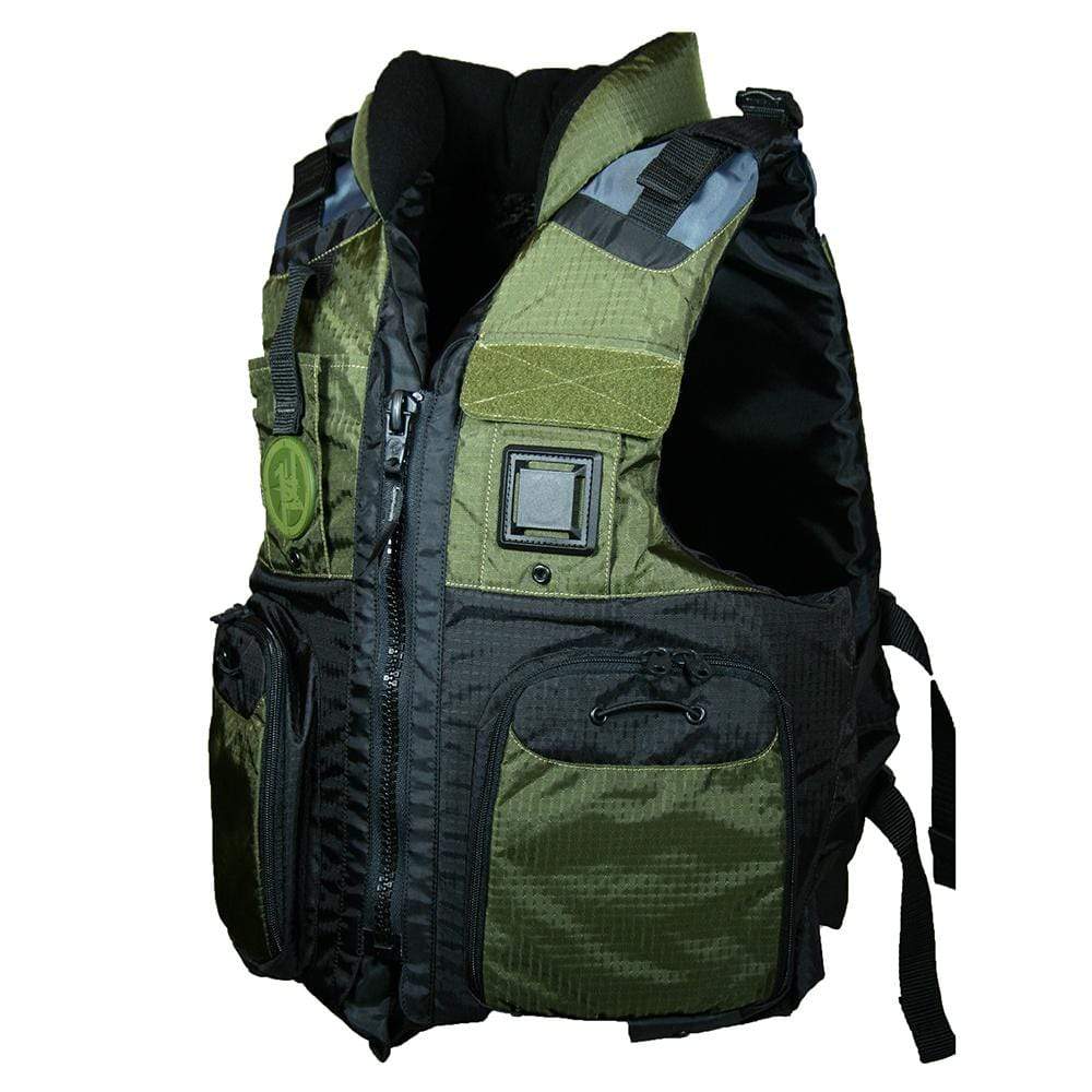 First Watch Personal Flotation Devices First Watch AV-800 Pro 4-Pocket Vest (USCG Type III) - Green/Black - 2XL/3XL [AV-800-GN-2XL/3XL]