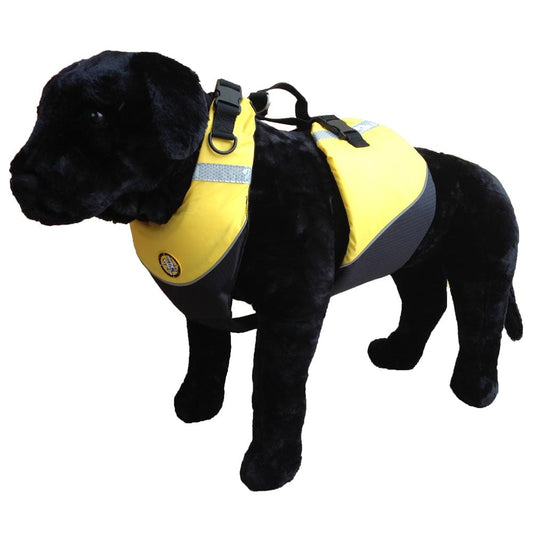 First Watch Pet Accessories First Watch Flotation Dog Vest - Hi-Visibility Yellow - Large [AK-1000-HV-L]