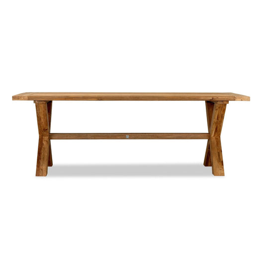 Harmonia Living - Fields 8 Seat Reclaimed Teak Outdoor Dining Table | FLD-TK-86RCDT