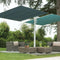 FIM - Flexy Twin 8'x17' Double Canopy Silver Frame | Silver Powder-Coated Aluminum Structure