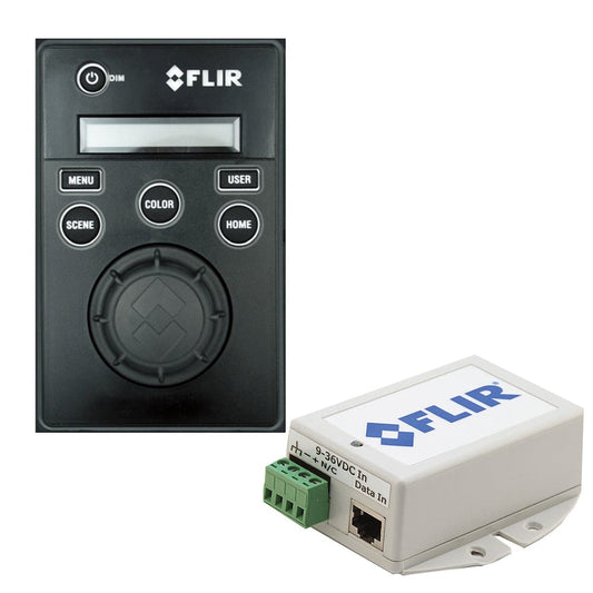 FLIR Systems Cameras & Night Vision FLIR JCU-1 Joystick Control Unit  Poe Injector Kit [T70477]
