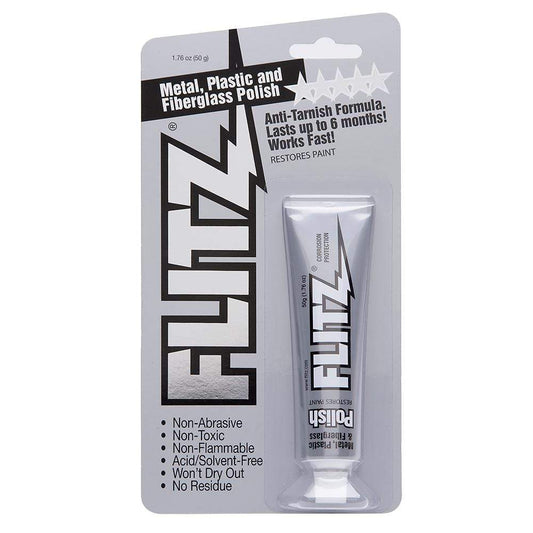 Flitz Cleaning Flitz Polish - Paste - 1.76oz Tube - 10-Pack [BP 03511-10A-10PK]