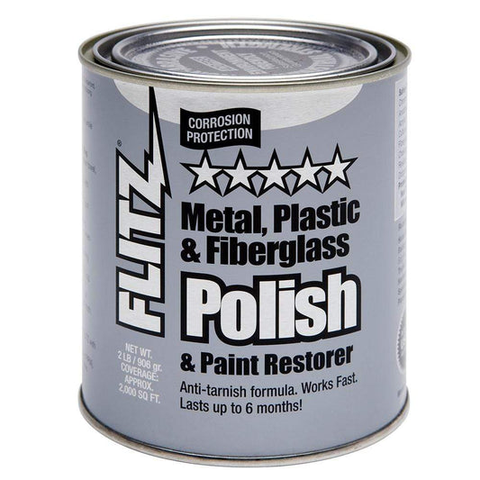 Flitz Cleaning Flitz Polish - Paste - 2.0 lb. Quart Can [CA 03518-6]
