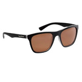 Flying Fisherman Apparel : Eyewear - Sunglasses Flying Fisherman Fowey Crystal Matte Black Frame/Copper Lens
