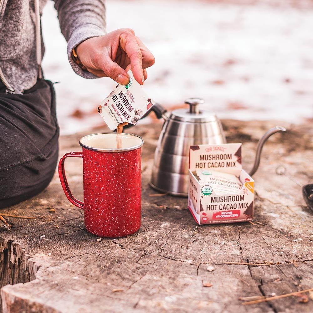 FOUR SIGMATIC Food & Nutrition > Camp Beverages FOUR SIGMATIC - HOT CACAO WITH CORDYCEPS