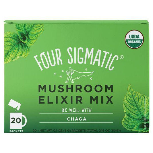 FOUR SIGMATIC Food & Nutrition > Energy Food > Supplements CHAGA MUSHROOM ELIXIR FOUR SIGMATIC