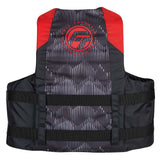 Full Throttle Life Vests Full Throttle Adult Nylon Life Jacket - 2XL/4XL - Red/Black [112200-100-080-22]