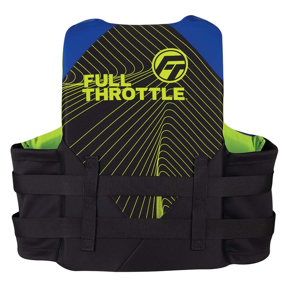 Full Throttle Life Vests Full Throttle Adult Rapid-Dry Life Jacket - 2XL/4XL - Blue/Black [142100-500-080-22]