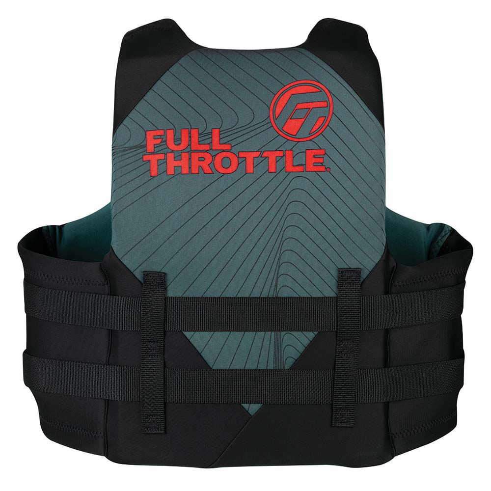 Full Throttle Life Vests Full Throttle Adult Rapid-Dry Life Jacket - 2XL/4XL - Grey/Black [142100-701-080-22]