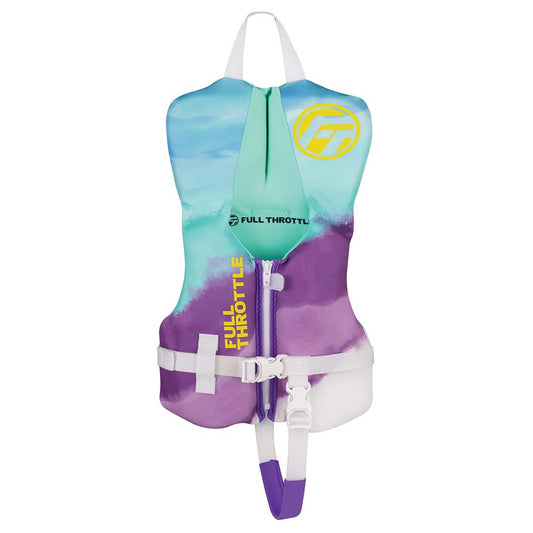 Full Throttle Life Vests Full Throttle Infant Rapid-Dry Flex-Back Life Jacket - Aqua [142200-505-000-22]