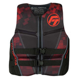 Full Throttle Life Vests Full Throttle Mens Rapid-Dry Flex-Back Life Jacket - XL - Black/Red [142500-100-050-22]
