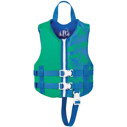 Full Throttle Marine/Water Sports : Lifevests Full Throttle Child Life Jacket Rapid-Dry-Green