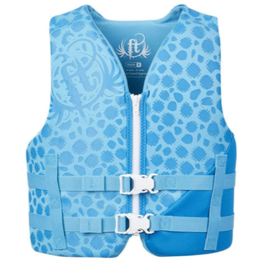 Full Throttle Marine/Water Sports : Lifevests Full Throttle Youth Life Jacket Rapid-Dry-Blue