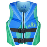 Full Throttle Marine/Water Sports : Lifevests Full Throttle Youth Life Jacket Rapid-Dry Flex-Back-Green