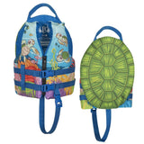 Full Throttle Personal Flotation Devices Full Throttle Water Buddies Vest - Child 30-50lbs - Turtle [104300-500-001-17]