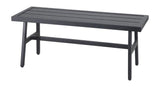 Gensun Bench Gensun - Plank Aluminum Cushion Bench - 10464202