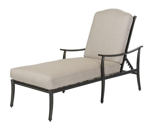 Gensun Chaise Lounge Gensun - Edge Aluminum Cushion Chaise Lounge - 10270009