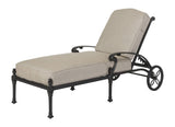 Gensun Chaise Lounge Gensun - Florence Cast Aluminum Cushion Chaise Lounge - 11230009