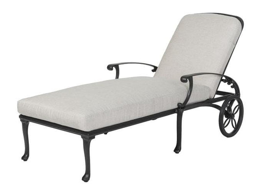 Gensun Chaise Lounge Gensun - Michigan Cast Aluminum Cushion Chaise Lounge - Welded - 10140009