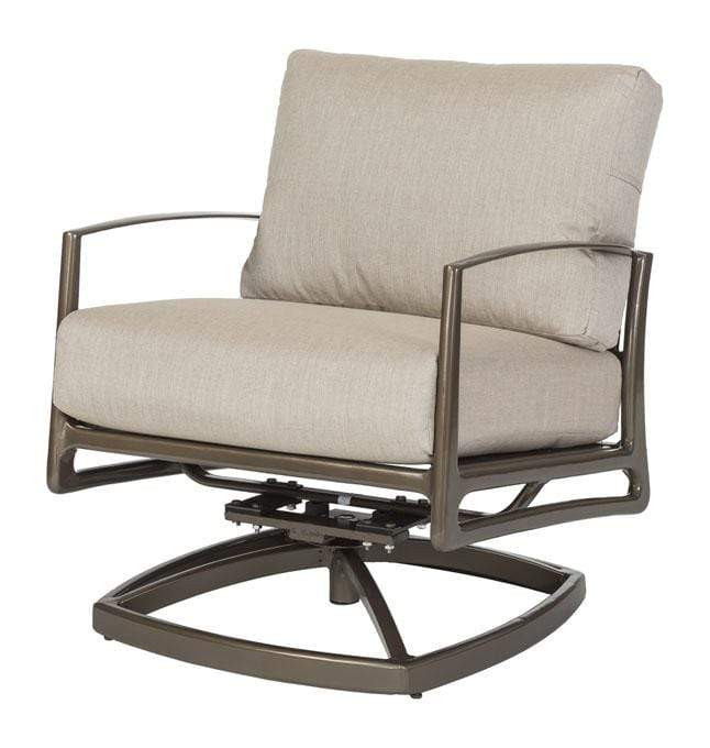 Gensun Coversation Set [Premium] Luxe Gensun Phoenix Cushion Loveseat | Swivel Rocking Lounge Chair | Lounge Chair |Ottoman | Top End Table | 8 Piece Conversation Set [Premium] - 10160022