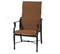 Gensun Dining Chair Gensun - Bel Air Padded Sling Cast Aluminum High Back Dining Arm Chair - 61990001
