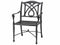 Gensun Dining Chair Gensun - Grand Terrace Cast Aluminum Cushion Dining Chair - 10340001
