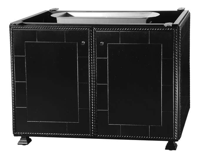 Gensun Drawer / Cabinet Gensun - PARADISE MODULAR APPLIANCE, FIRE TABLE & UMBRELLA CABINETS - 48" Fire Table Cabinet - w/flame sensor - 9268GBN2
