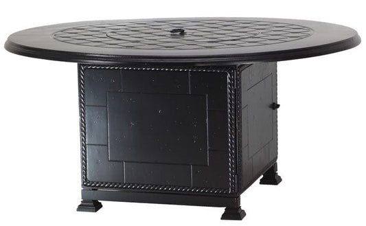Gensun Gas Fire Pit Gensun - Madrid II 54" Round Fire Pit With Paradise Base | 1043GT54