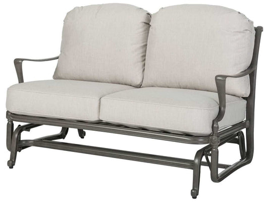 Gensun Loveseat Gensun - Bel Air Cushion Cast Aluminum Glider Loveseat - 10990004