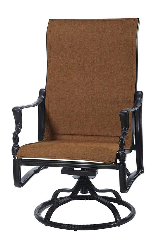 Gensun Outdoor Chairs Gensun - BEL AIR PADDED SLING - HB Swivel Rocking Lounge Chair - 61990024