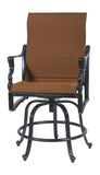 Gensun Outdoor Chairs Gensun - BEL AIR PADDED SLING - Swivel Rocking Balcony Stool - 60990036
