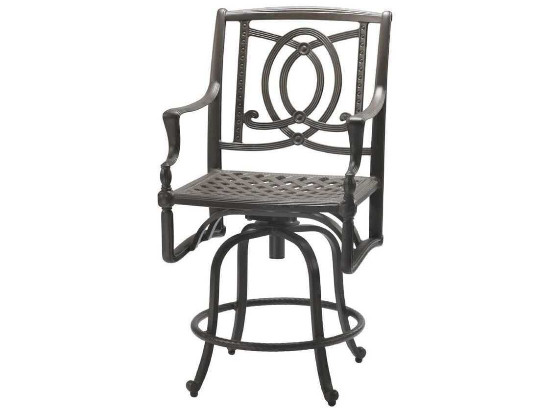 Gensun Outdoor Chairs Gensun - BEL AIR - Swivel Balcony Stool Frame - 10990006