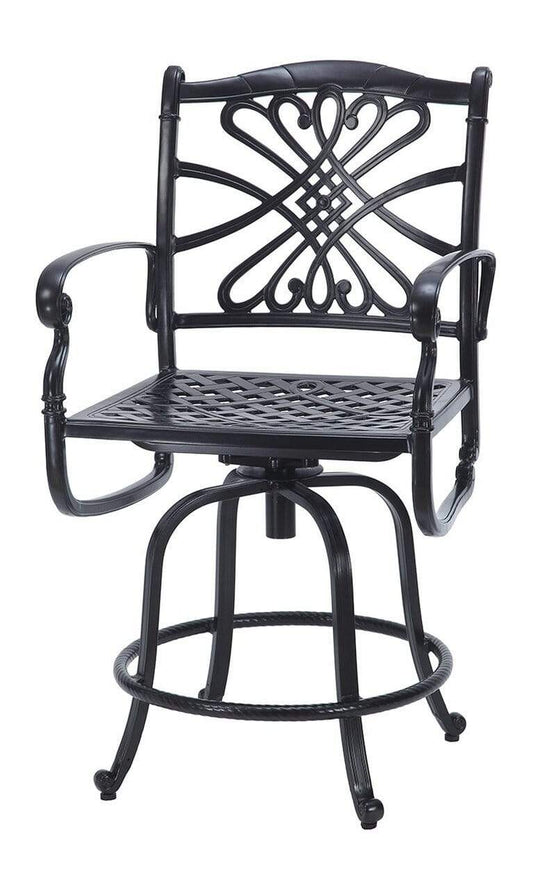 Gensun Outdoor Chairs Gensun - BELLA VISTA - Swivel Balcony Stool Frame - 10510006
