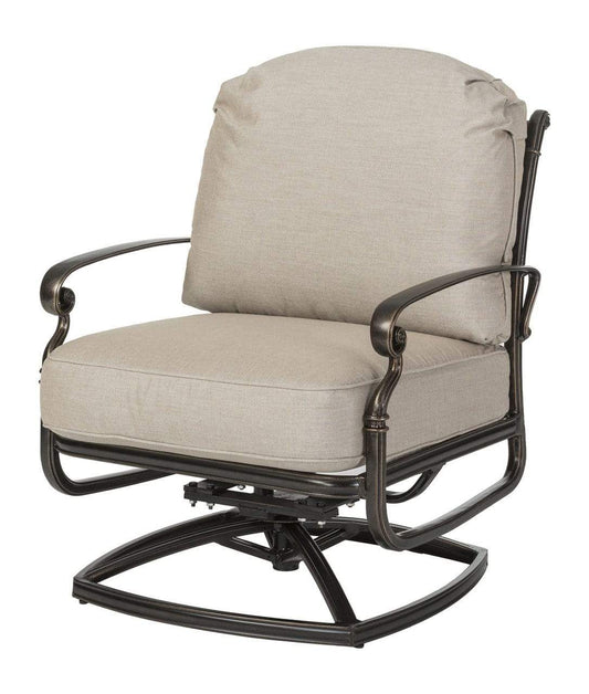 Gensun Outdoor Chairs Gensun - BELLA VISTA - Swivel Rocking Lounge Chair Frame - 10510024