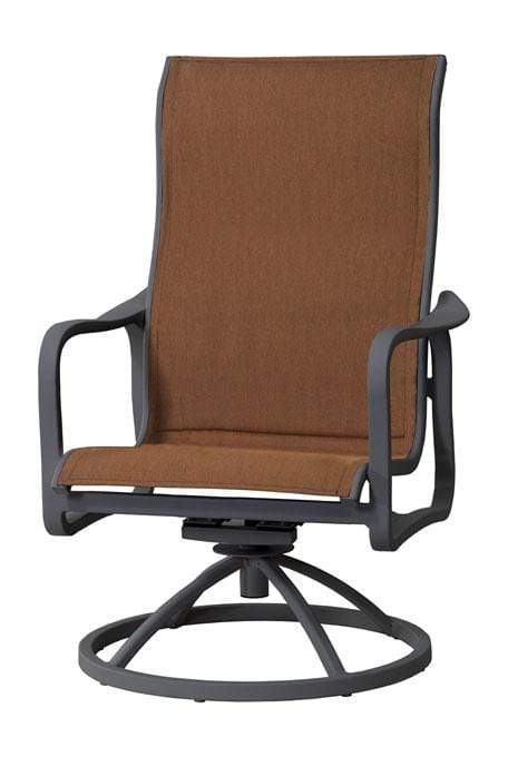 Gensun Outdoor Chairs Gensun - Cabrisa Padded sling - HB Swivel Rocking Lounge Chair - 60280024