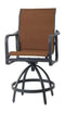 Gensun Outdoor Chairs Gensun - Cabrisa Padded sling - Swivel Balcony Stool - 60280006