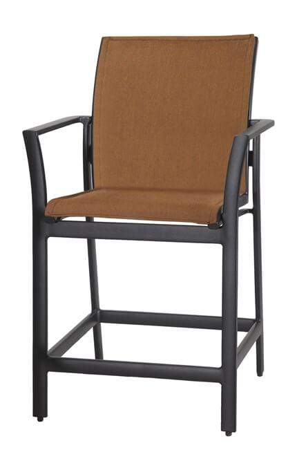 Gensun Outdoor Chairs Gensun - ECHELON PADDED SLING - Stationary Balcony Stool - 60470016