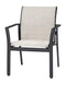 Gensun Outdoor Chairs Gensun -Echelon Sling Aluminum Swivel Rocker Dining Arm Chair - 50470011